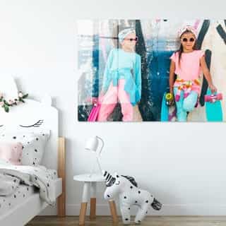 Acrylic pictures in kids rooms